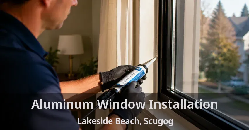 Aluminum Window Installation Lakeside Beach, Scugog - ON