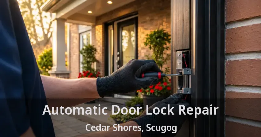 Automatic Door Lock Repair Cedar Shores, Scugog - ON