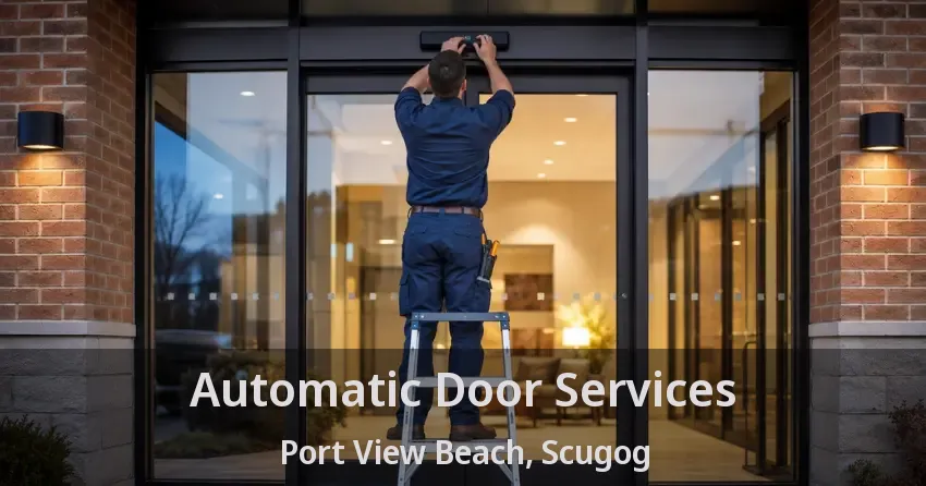 Automatic Door Services Port View Beach, Scugog - ON