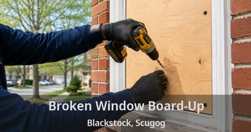 Broken Window Board-Up Blackstock, Scugog - ON