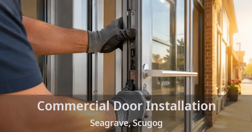 Commercial Door Installation Seagrave, Scugog - ON