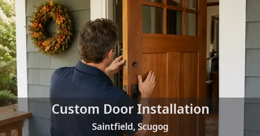 Custom Door Installation Saintfield, Scugog - ON