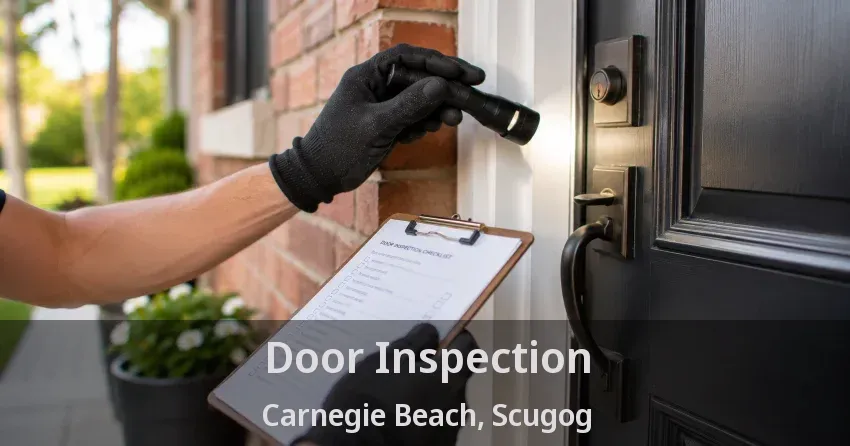 Door Inspection Carnegie Beach, Scugog - ON