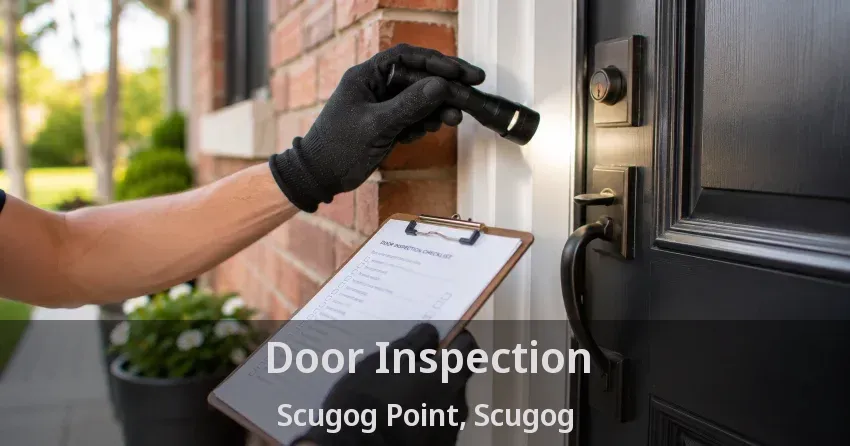 Door Inspection Scugog Point, Scugog - ON