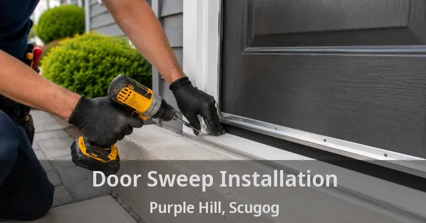 Door Sweep Installation Purple Hill, Scugog - ON