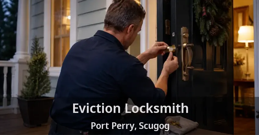 Eviction Locksmith Port Perry, Scugog - ON
