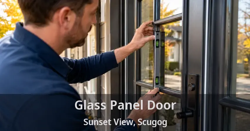 Glass Panel Door Sunset View, Scugog - ON