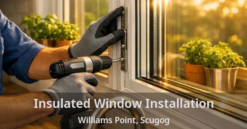 Insulated Window Installation Williams Point, Scugog - ON