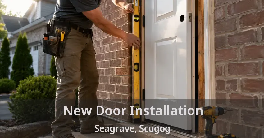New Door Installation Seagrave, Scugog - ON