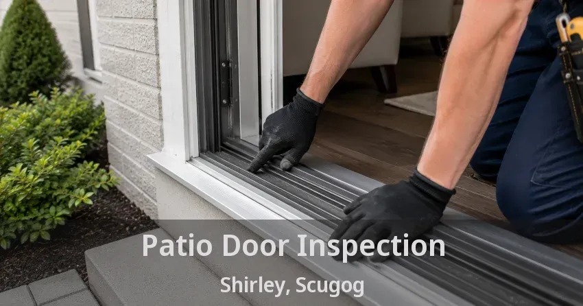 Patio Door Inspection Shirley, Scugog - ON