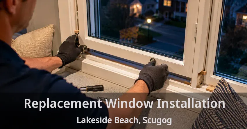 Replacement Window Installation Lakeside Beach, Scugog - ON