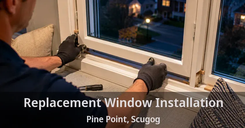 Replacement Window Installation Pine Point, Scugog - ON
