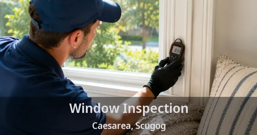 Window Inspection Caesarea, Scugog - ON