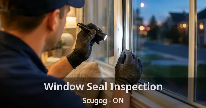 Window Seal Inspection Scugog - ON
