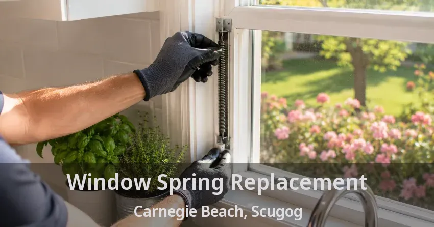 Window Spring Replacement Carnegie Beach, Scugog - ON