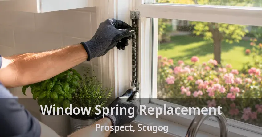 Window Spring Replacement Prospect, Scugog - ON