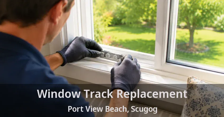 Window Track Replacement Port View Beach, Scugog - ON
