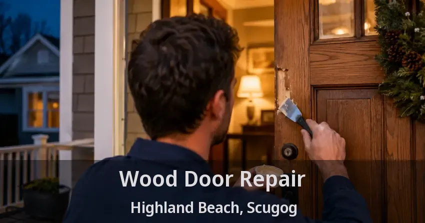 Wood Door Repair Highland Beach, Scugog - ON