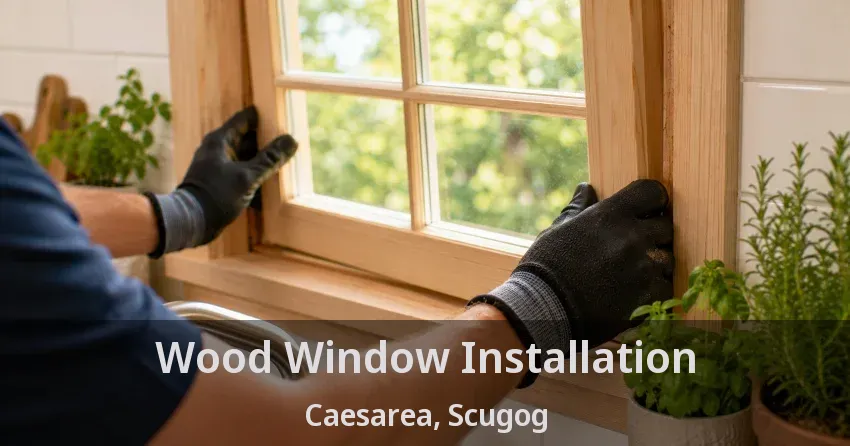 Wood Window Installation Caesarea, Scugog - ON