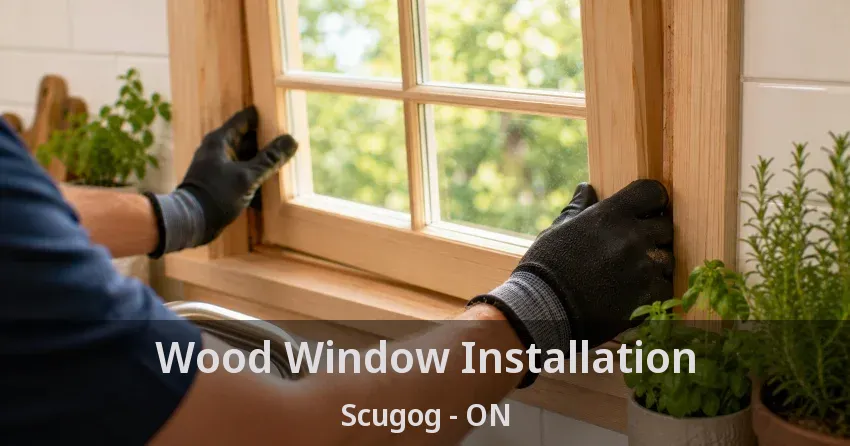 Wood Window Installation Scugog - ON