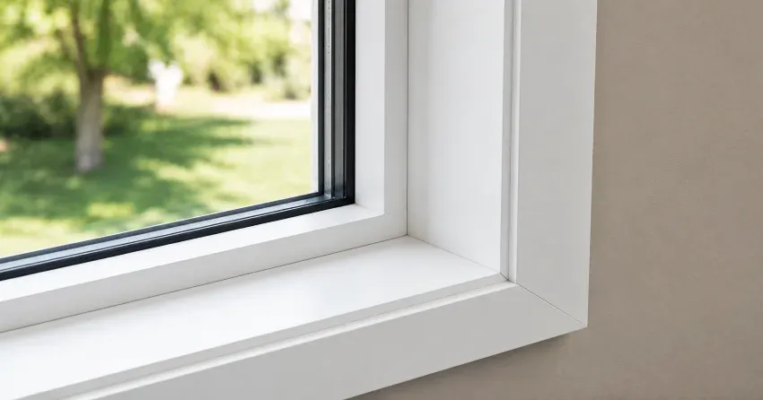 large picture window installed in a living room in Pine Point, Scugog